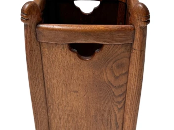 Jac. van den Bosch Art Deco Amsterdamse School Litter Basket 't Binnenhuis